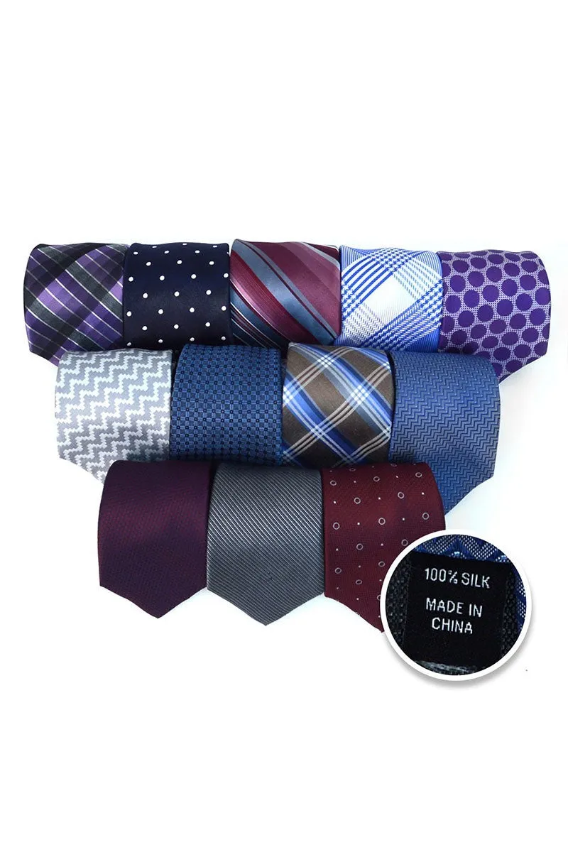 100% Silk Tie