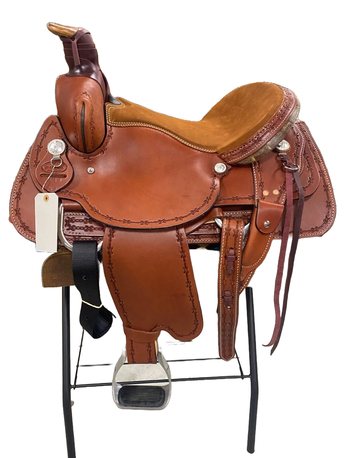 17" Dakota Roping Saddle 554
