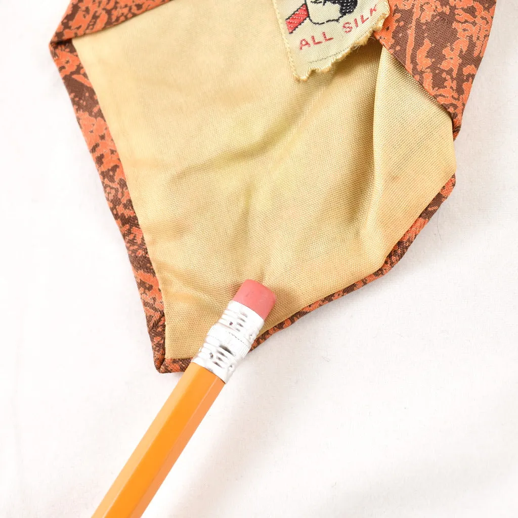 1940s Wheel Brush Stroke Vintage Tie