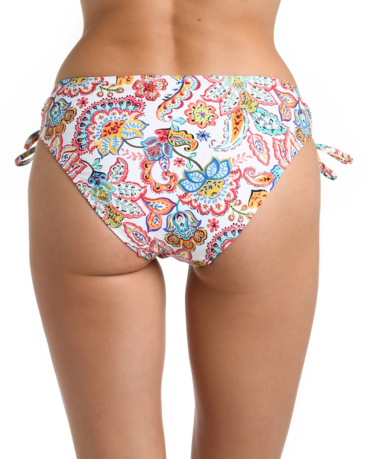 2024 La Blanca Gypsy Soul Side Tie Hipster Bottom - Lb4cj94