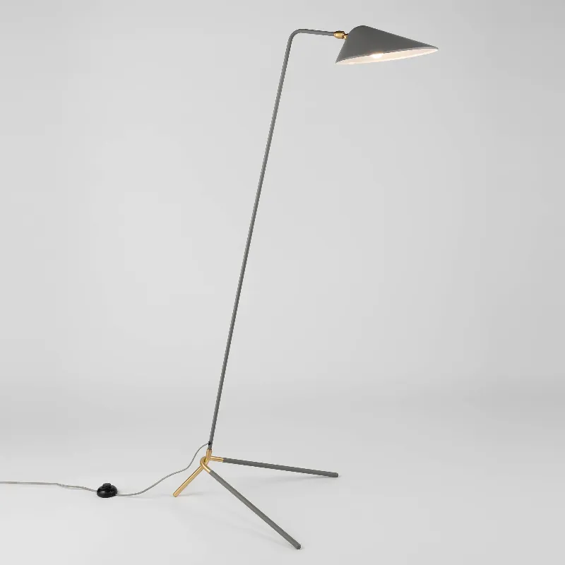 Adjustable Shaded Floor Lamp