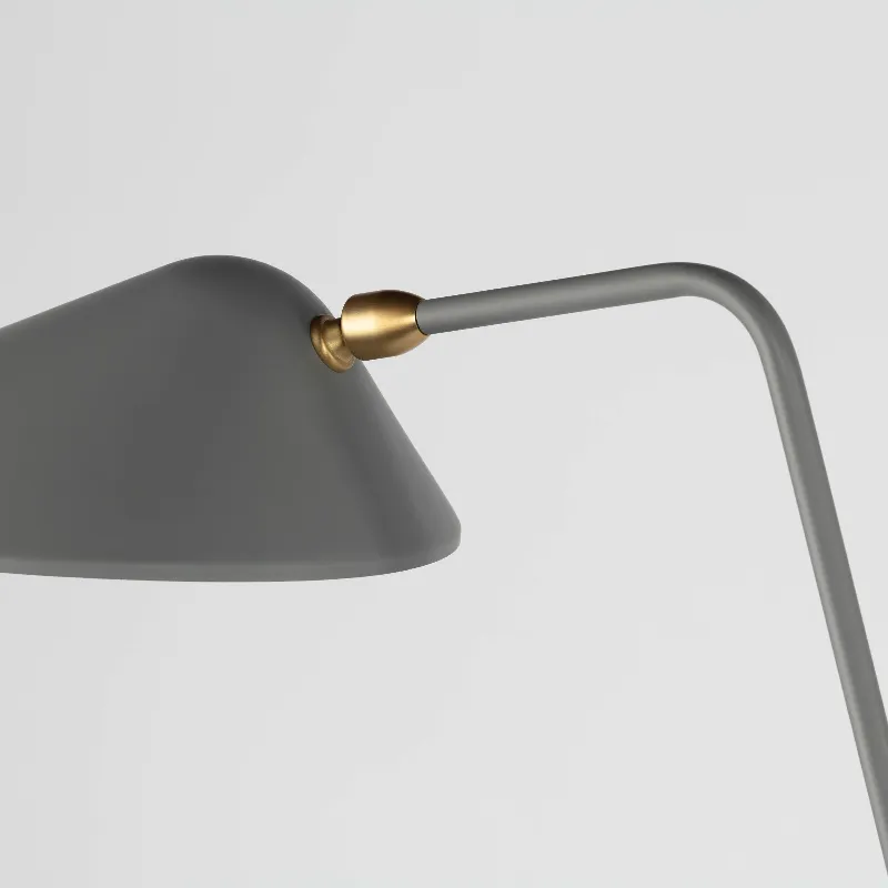 Adjustable Shaded Floor Lamp