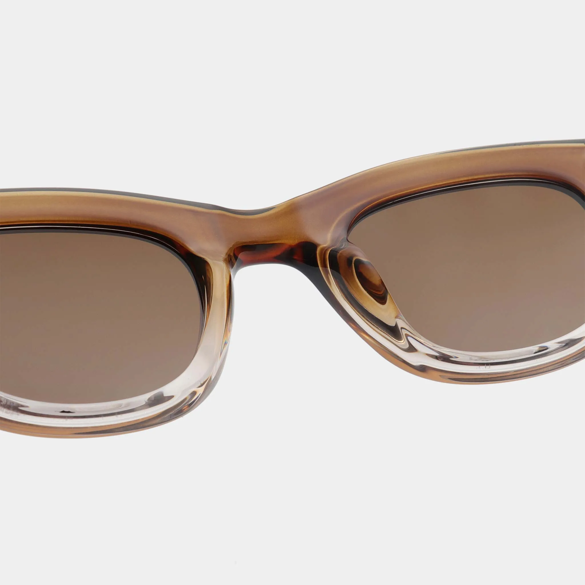 A.Kjaerbede Lane Smoke Champagne Sunglasses
