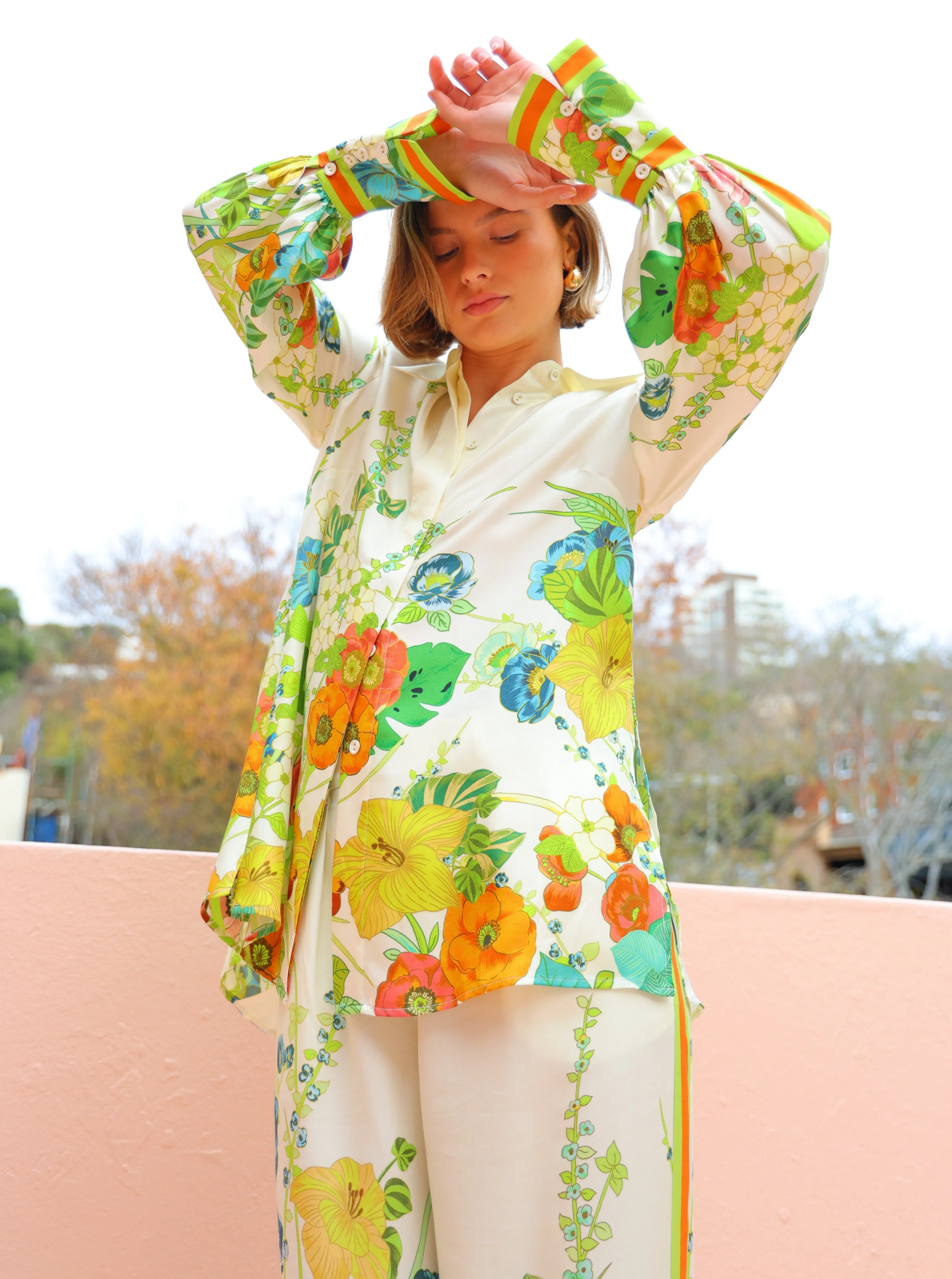 Alemais Constance Shirt in Cream