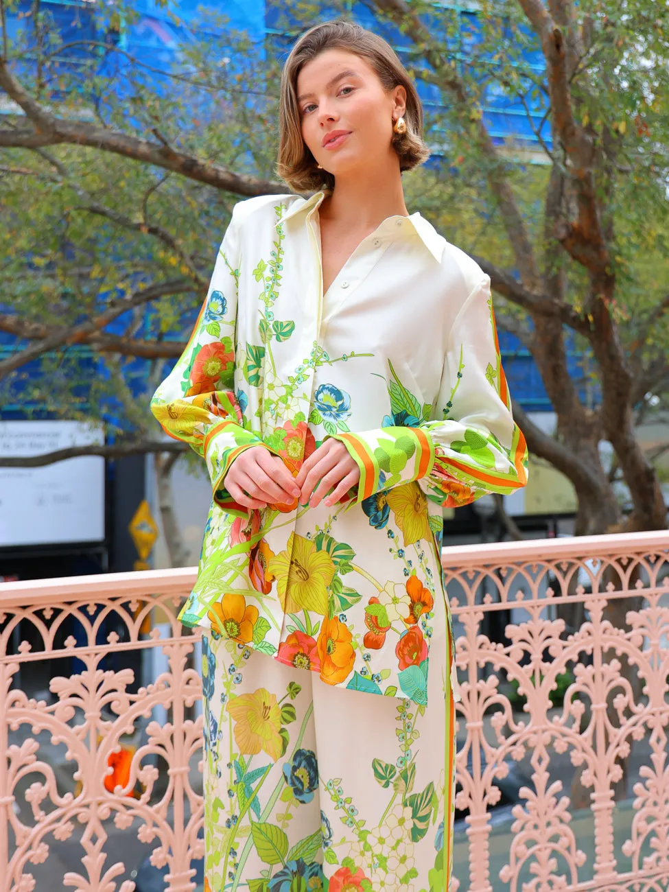 Alemais Constance Shirt in Cream