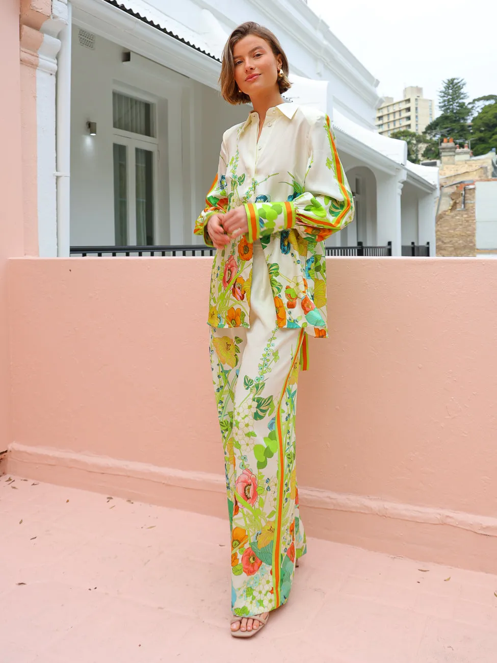 Alemais Constance Shirt in Cream
