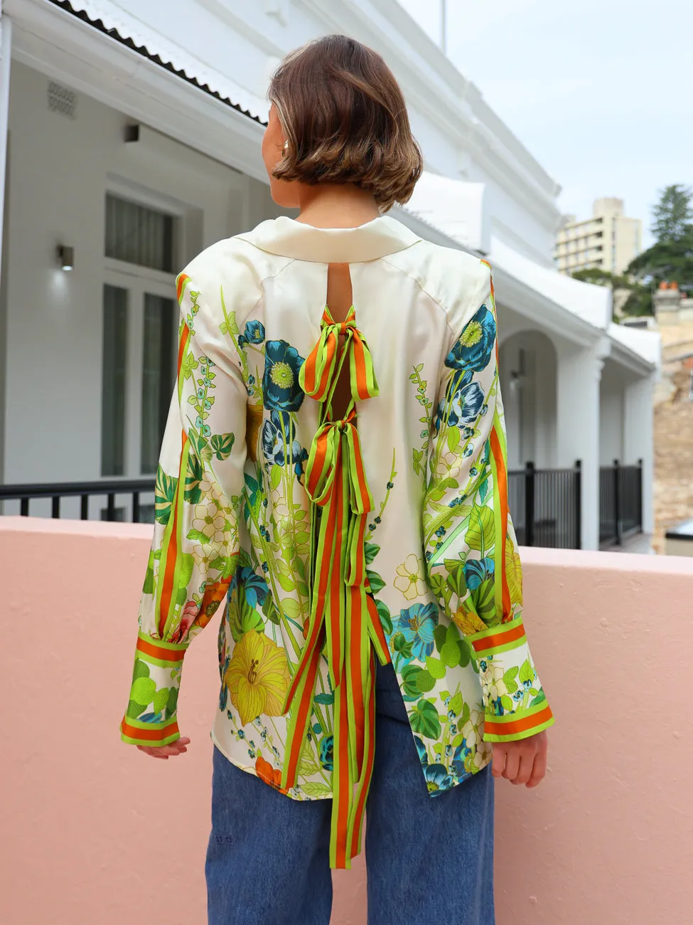 Alemais Constance Shirt in Cream