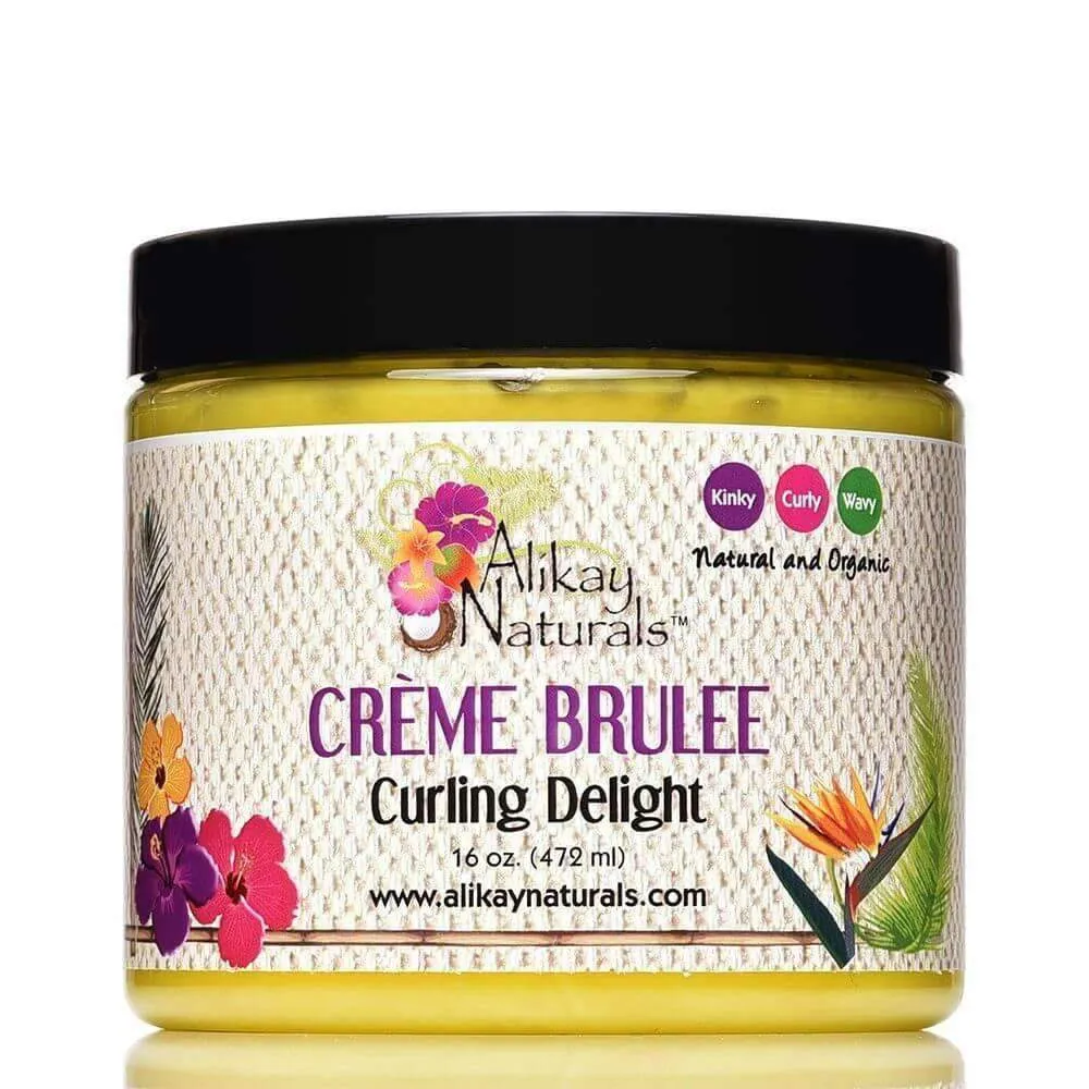 Alikay Naturals Creme Brulee Curling Custard 16oz
