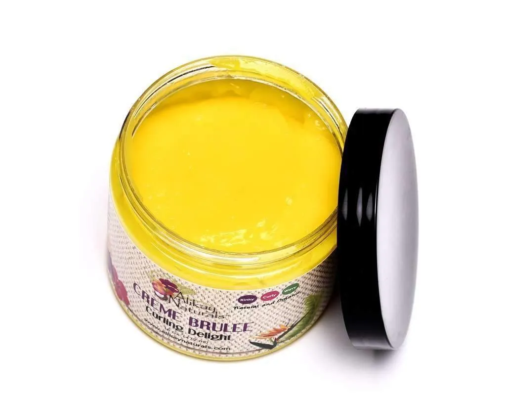 Alikay Naturals Creme Brulee Curling Custard 16oz