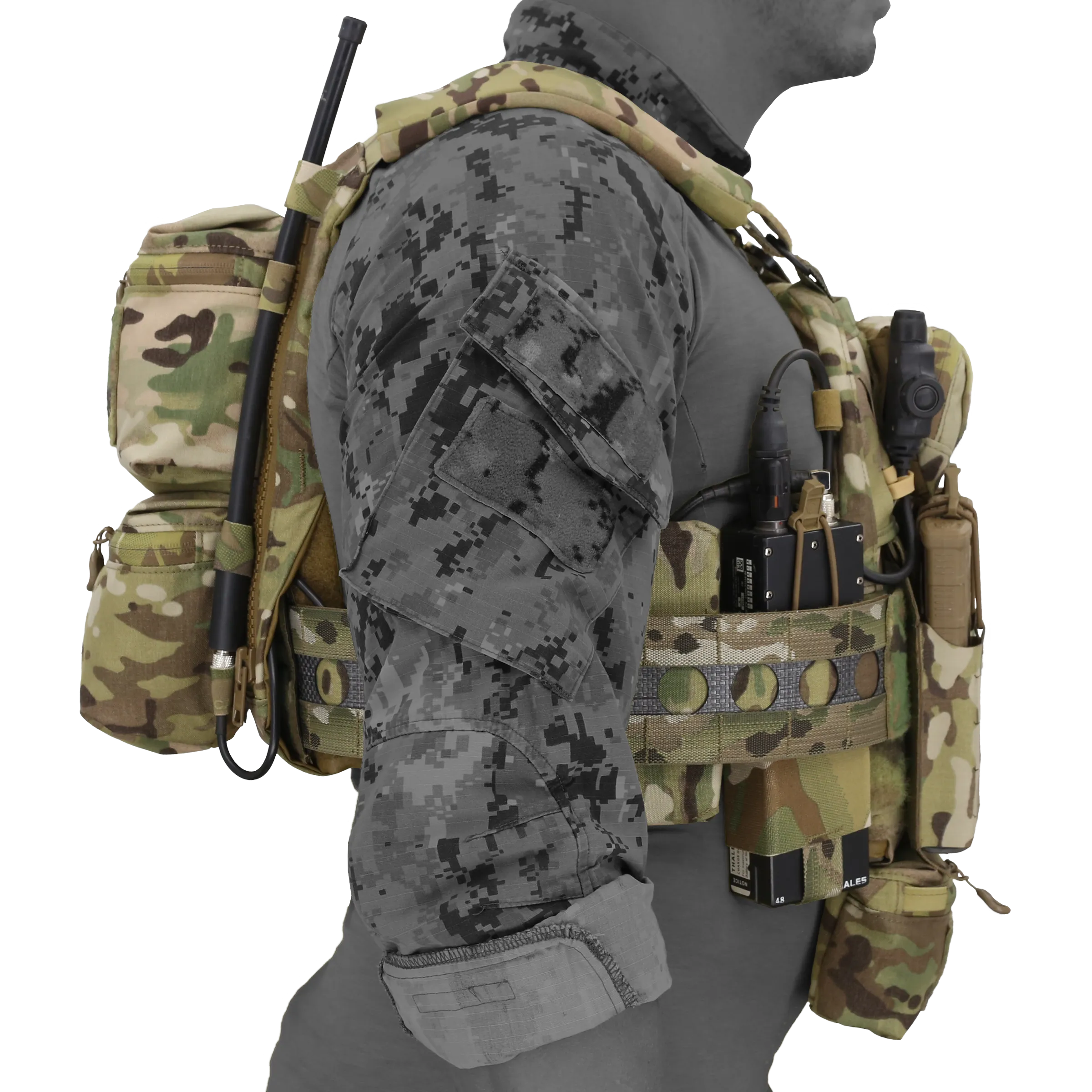 Back Panel Double Pouch