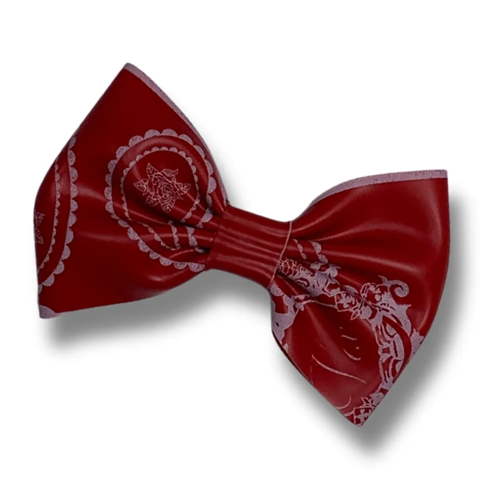 Bandana Print Latex Bow READY TO SHIP
