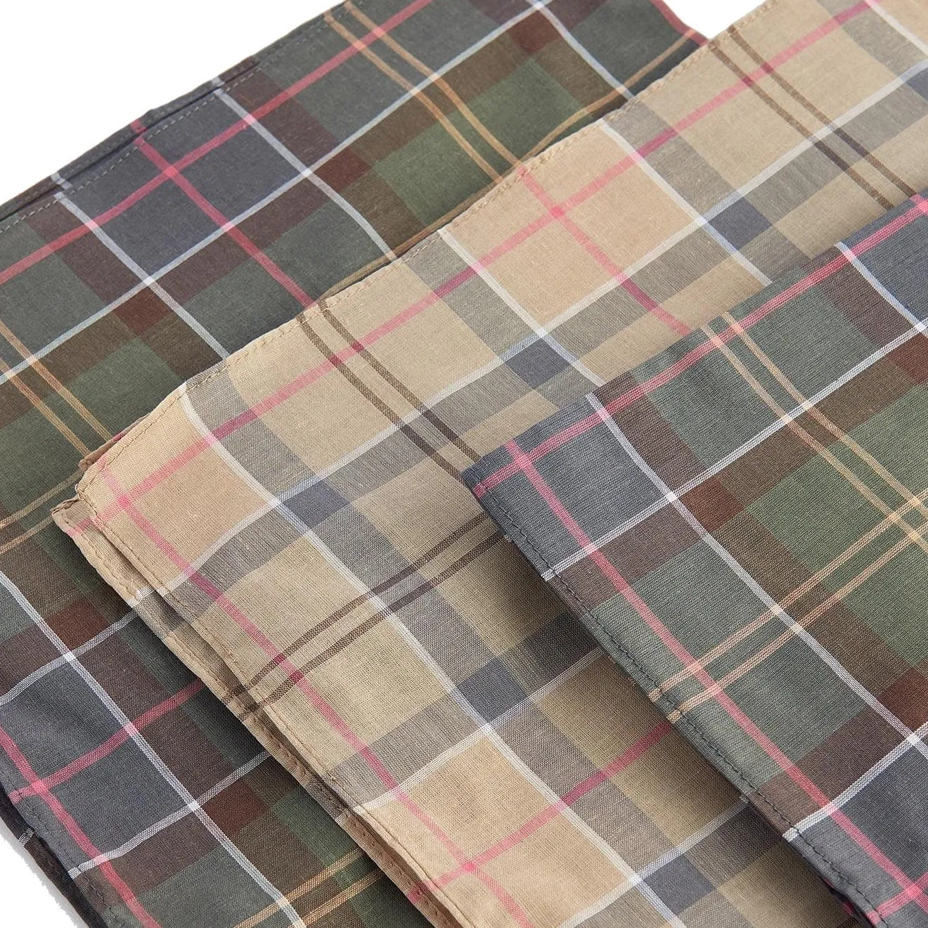 Barbour Handkerchief Pack Barbour Classic Tartan 2