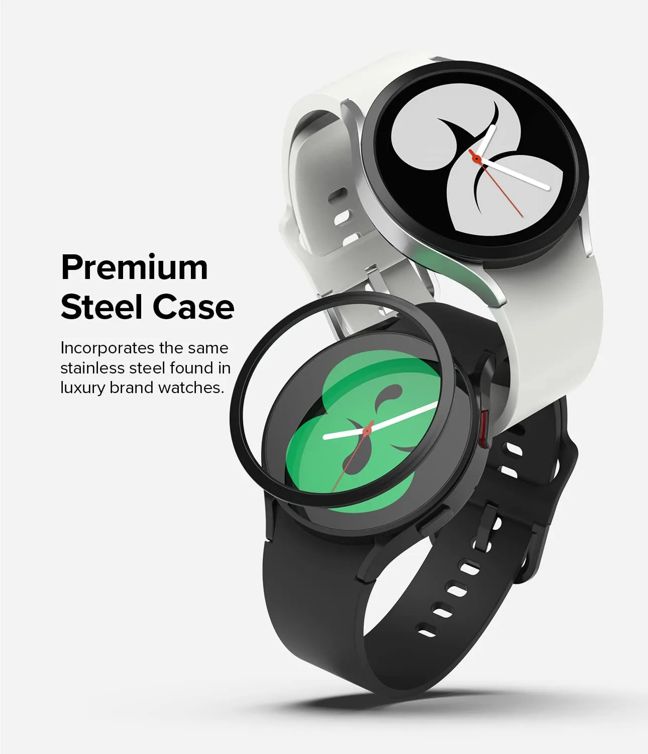 Bezel Styling Compatible with Samsung Galaxy Watch 4 40mm - Black [40-05]