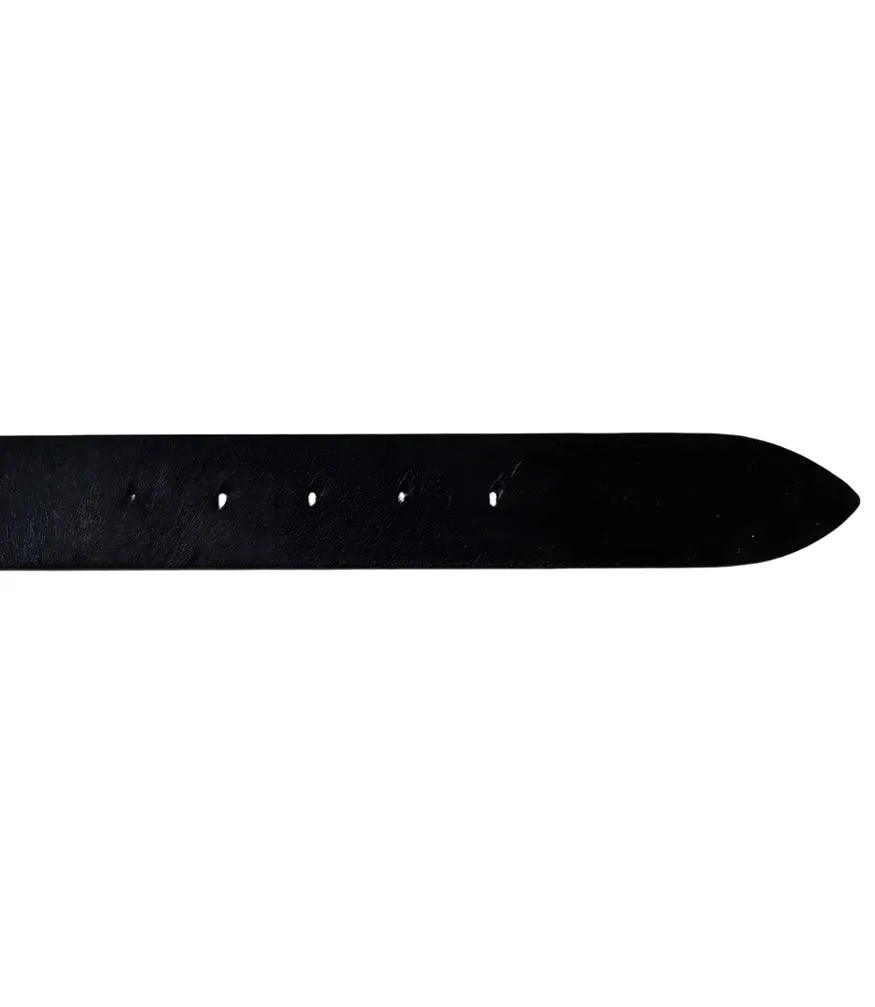 Black Short Calf Hair Blet