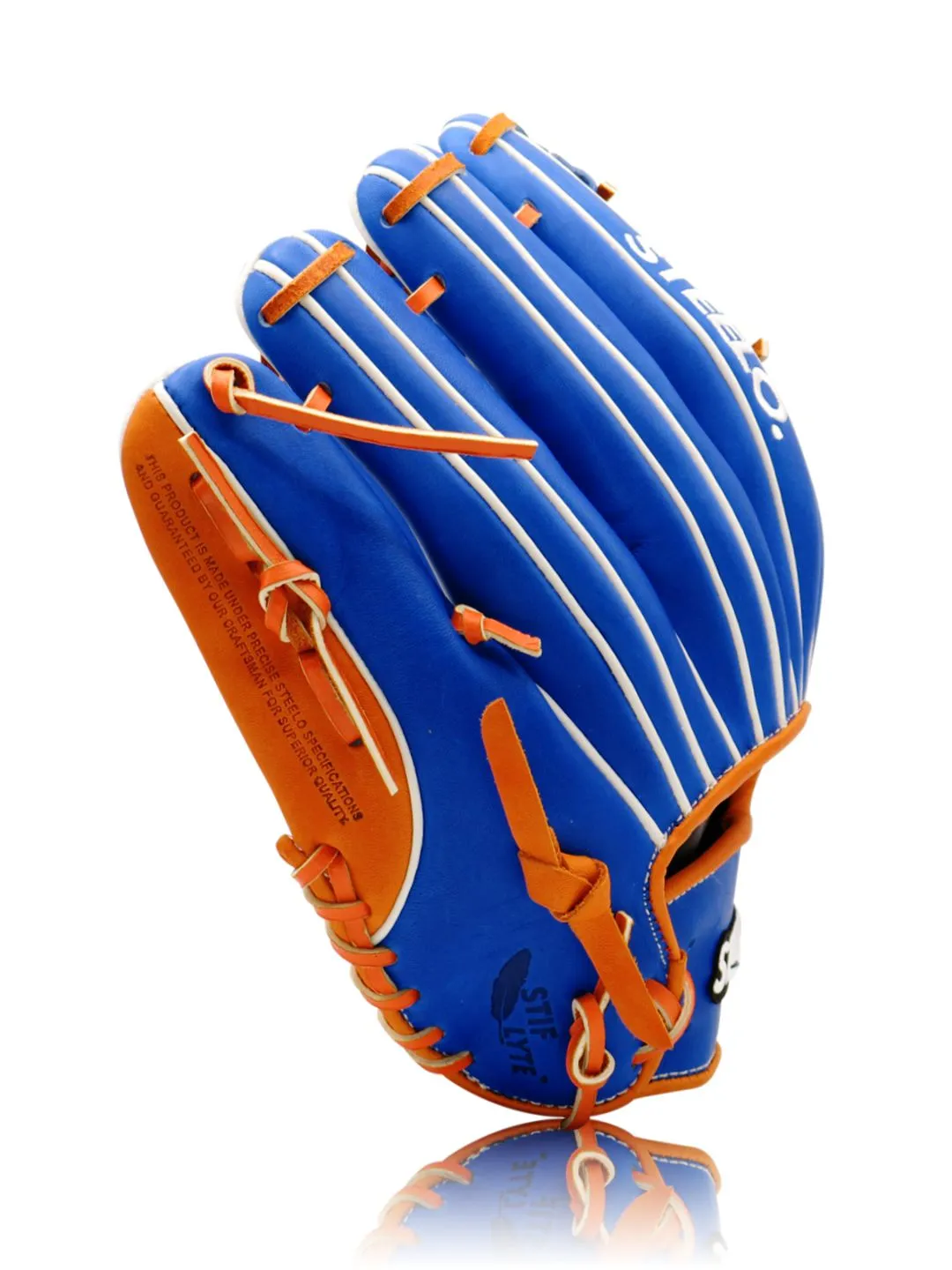 Blue-Orange PRO HYDE™ CRV-Welt Series Infielder's Glove - 11.50 Inch RHT