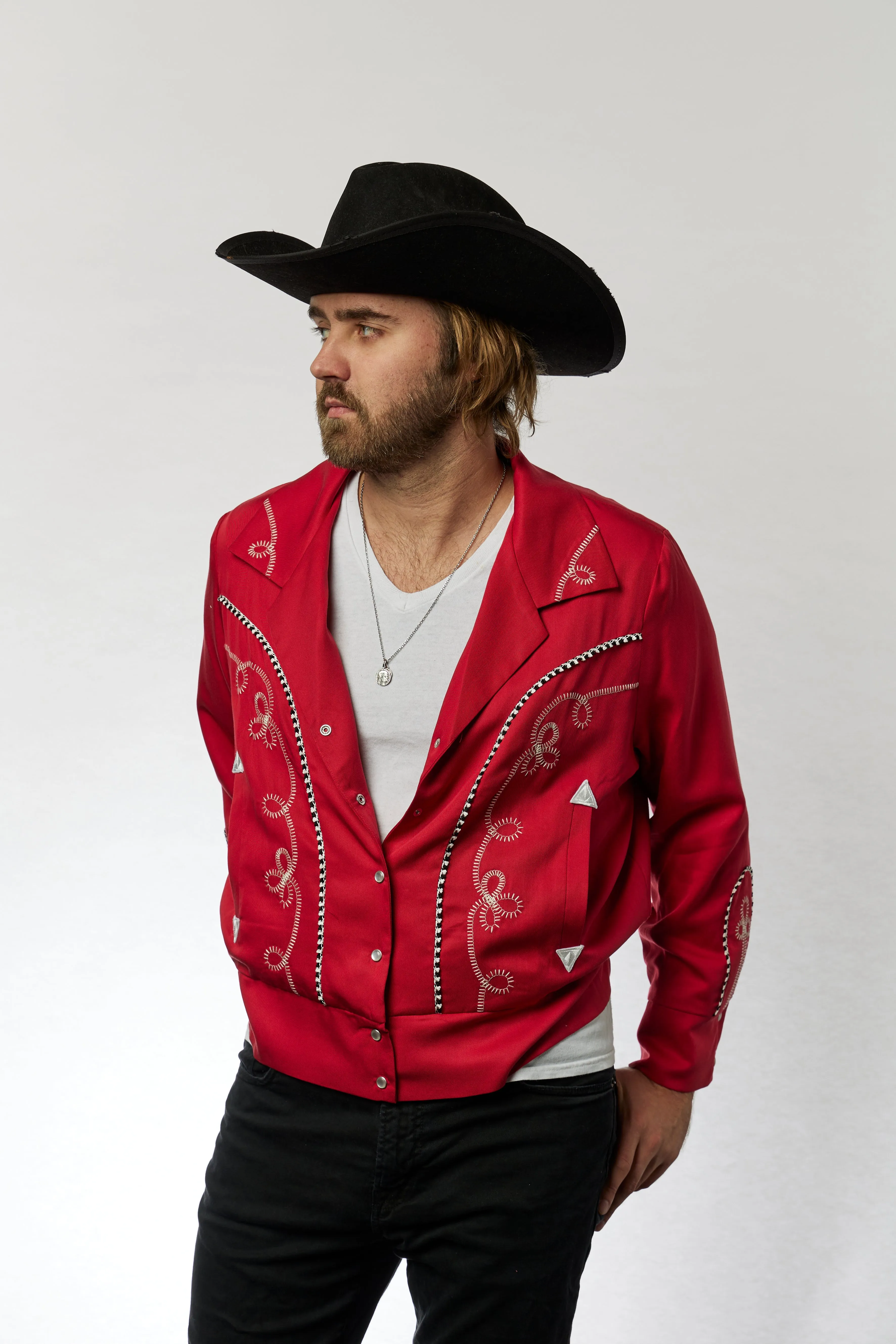 Bolero Men's Jacket Red