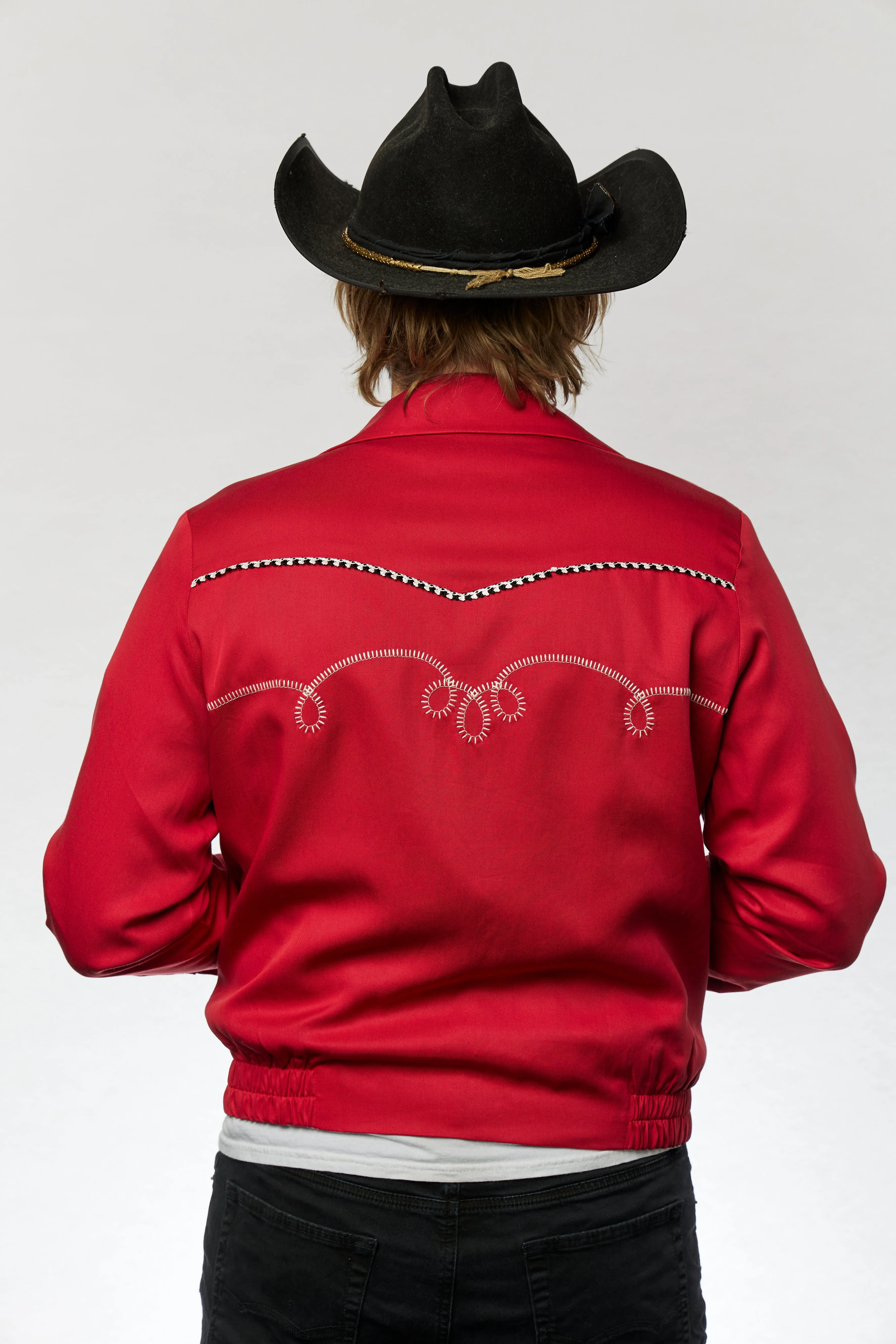 Bolero Men's Jacket Red