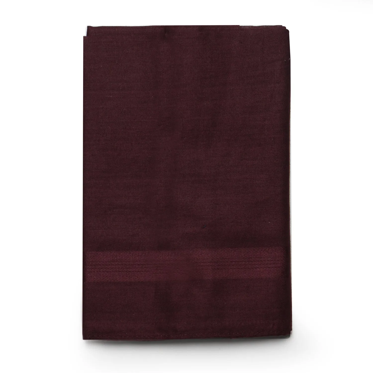 Bonjour Solids Collection Premium Cotton Handkerchiefs For Men - Pack of 6