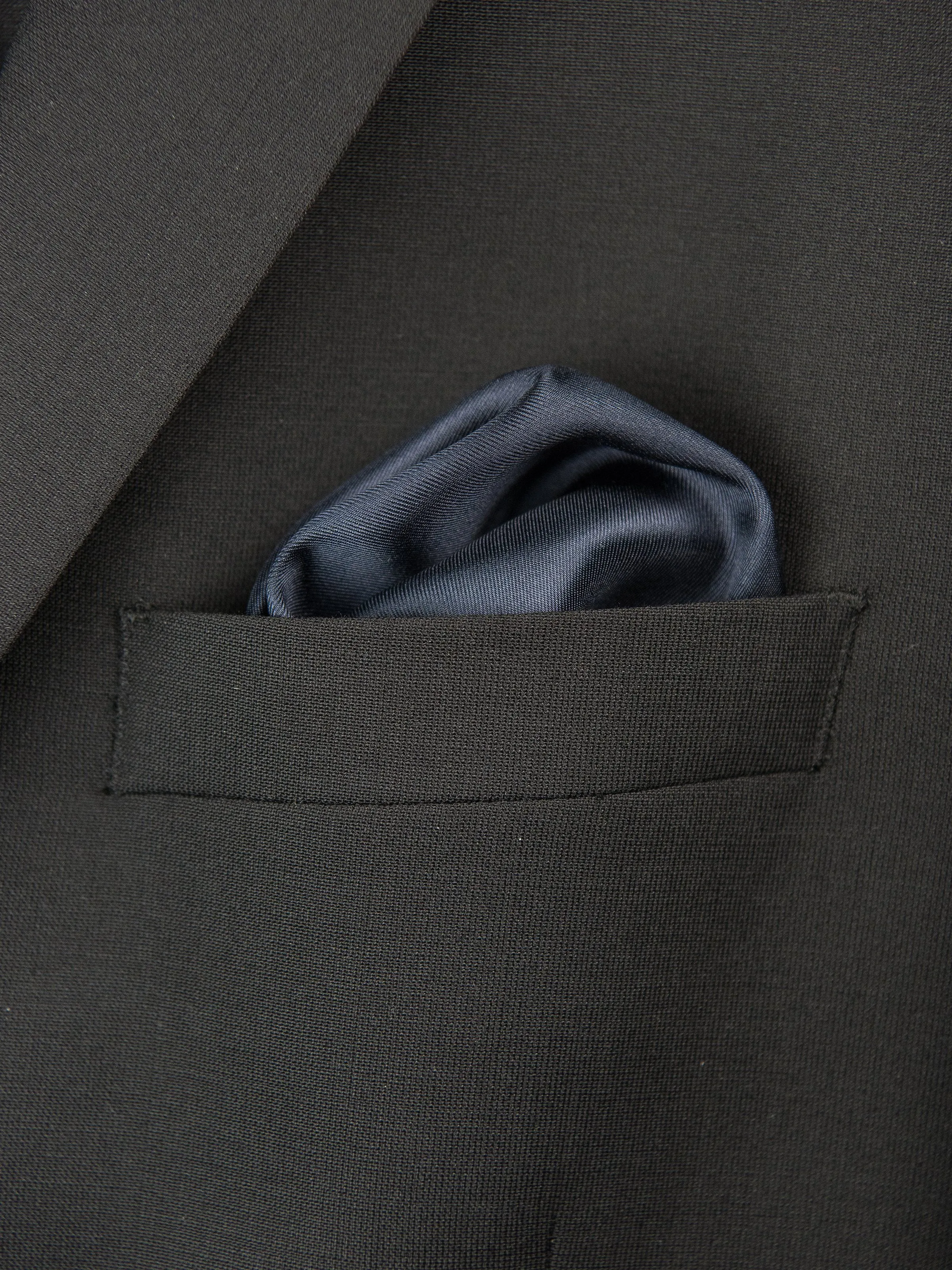 Boy's Pocket Square 27713 Navy