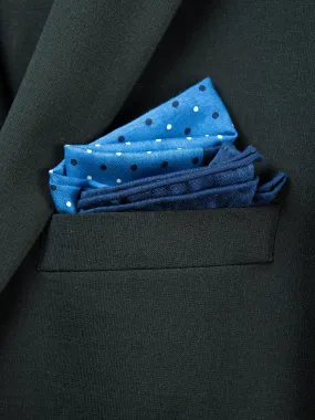 Boy's Pocket Square 29108 Blue