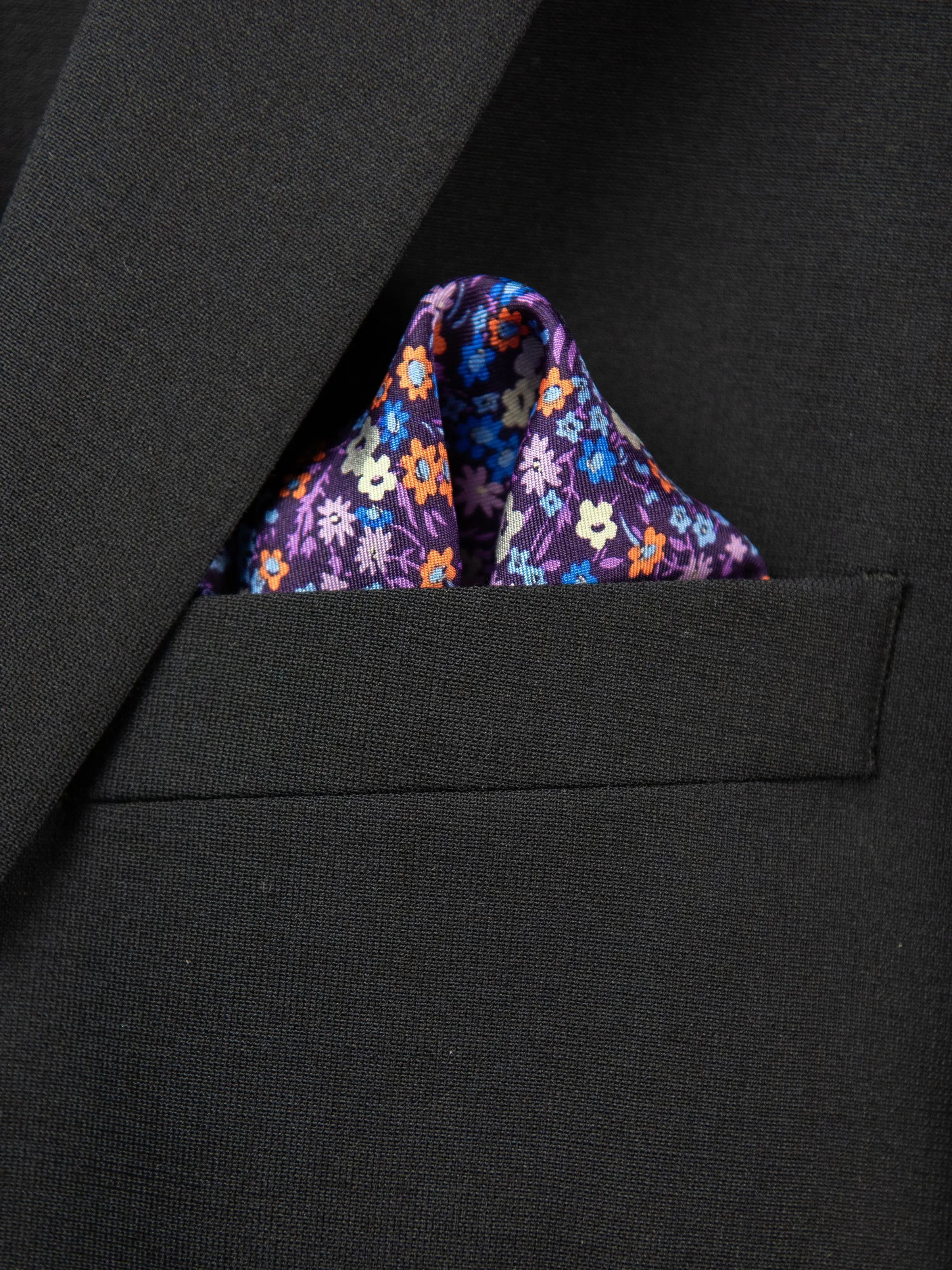 Boy's Pocket Square 29116 Purple