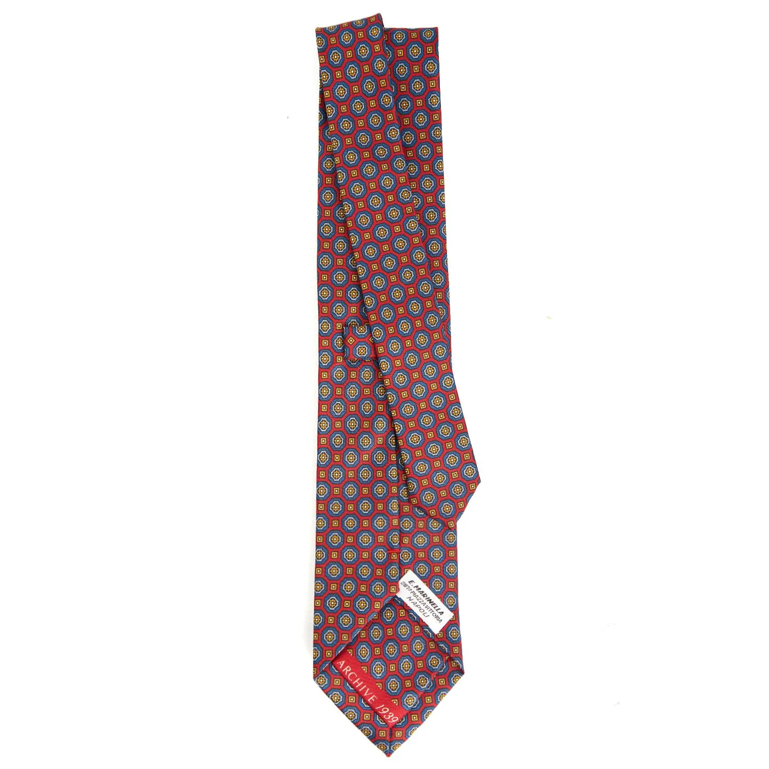 BURGUNDY SILK TIE
