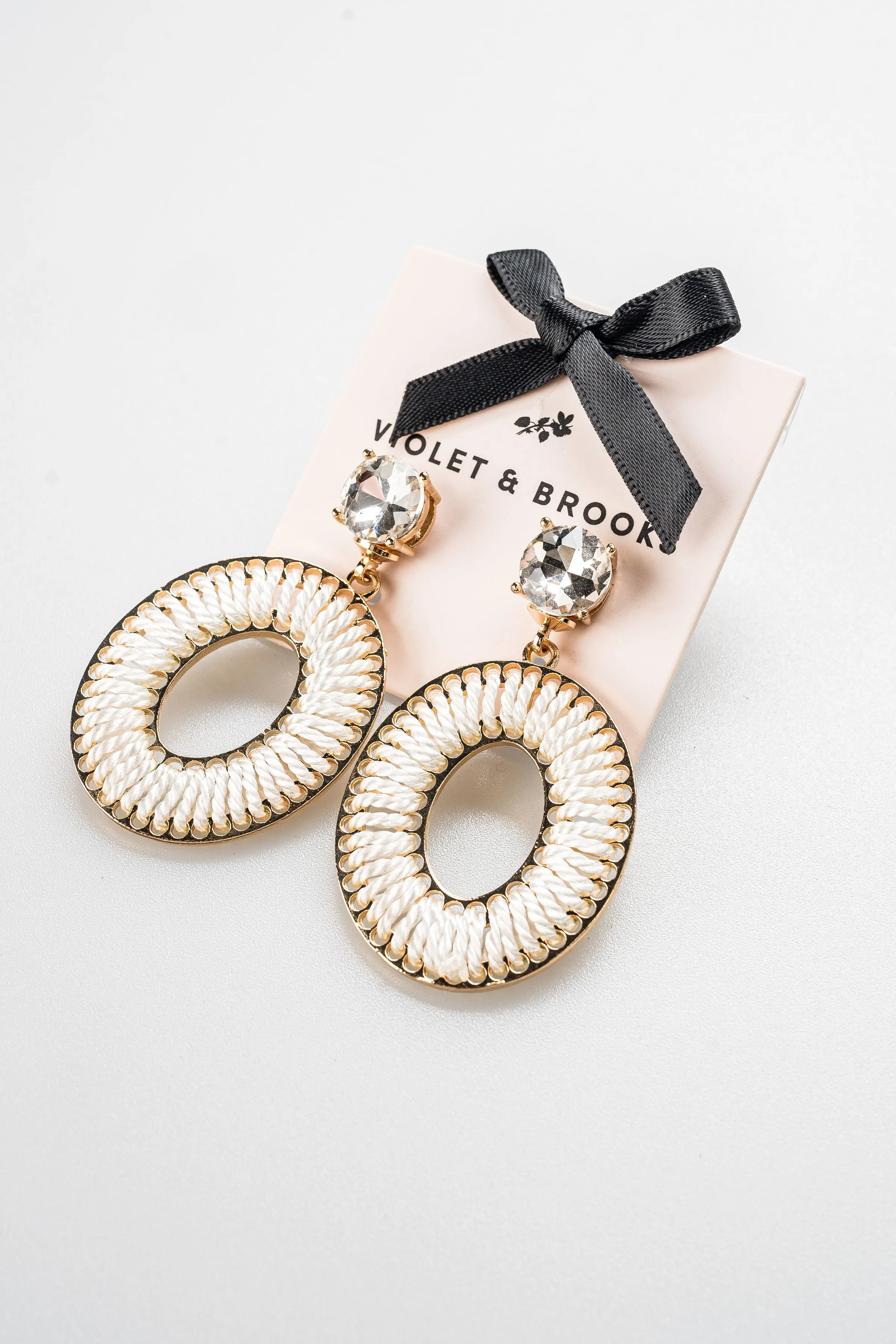 Casey Wrapped Drop Earring