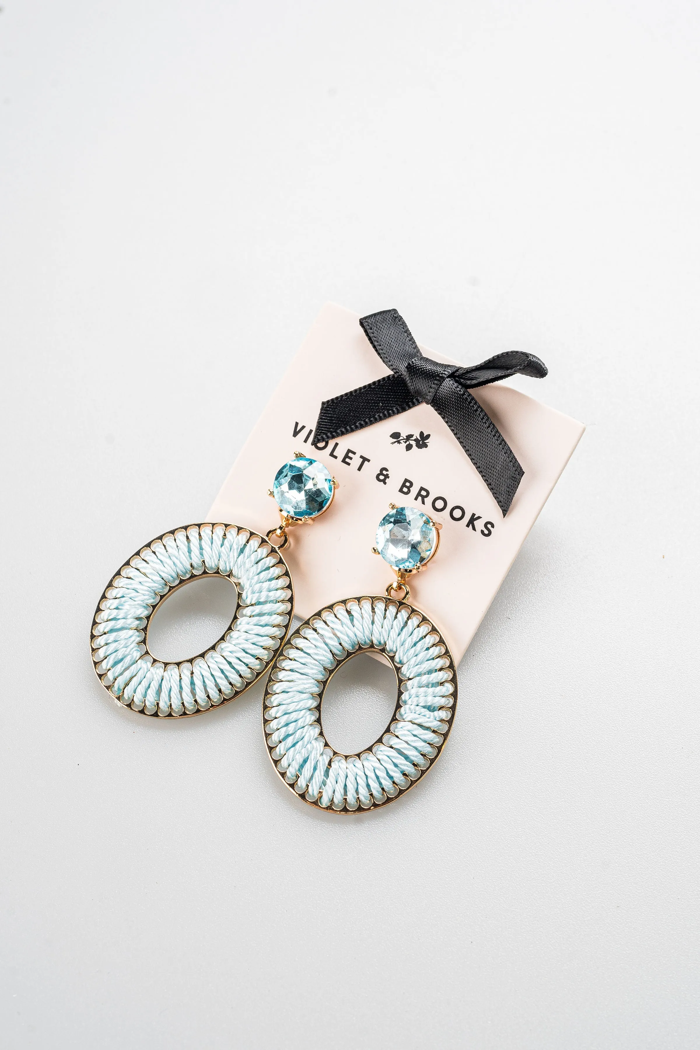 Casey Wrapped Drop Earring