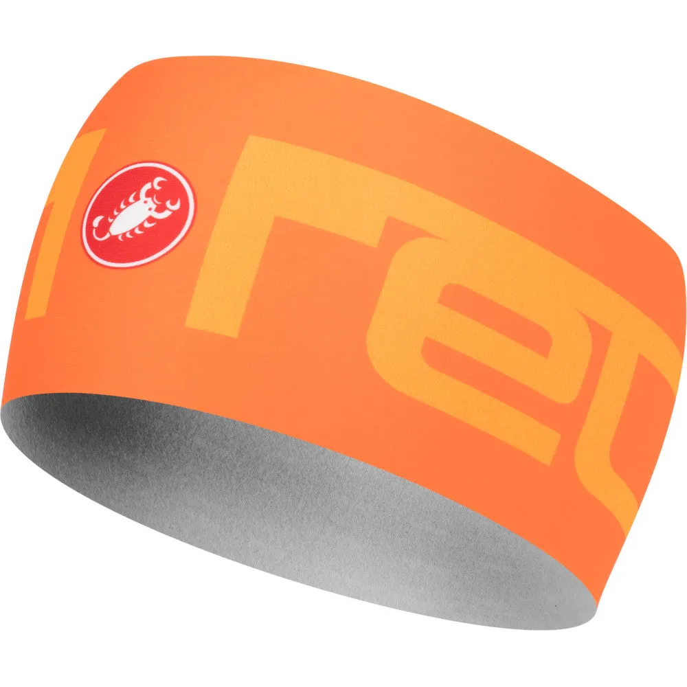 Castelli Viva 2 Thermal Performance Headband - Vibrant Orange