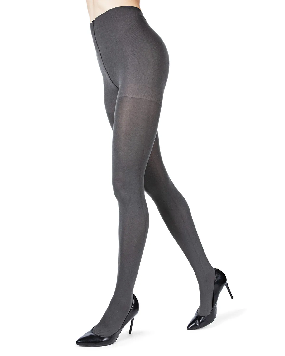 Completely Opaque Control Top Tights