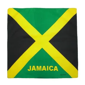 CTM® Cotton Jamaican Flag Bandana