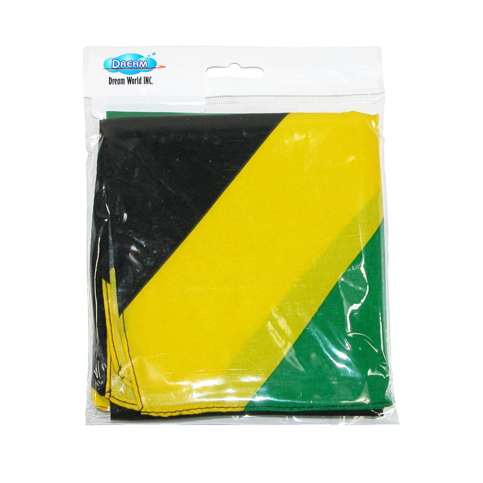 CTM® Cotton Jamaican Flag Bandana