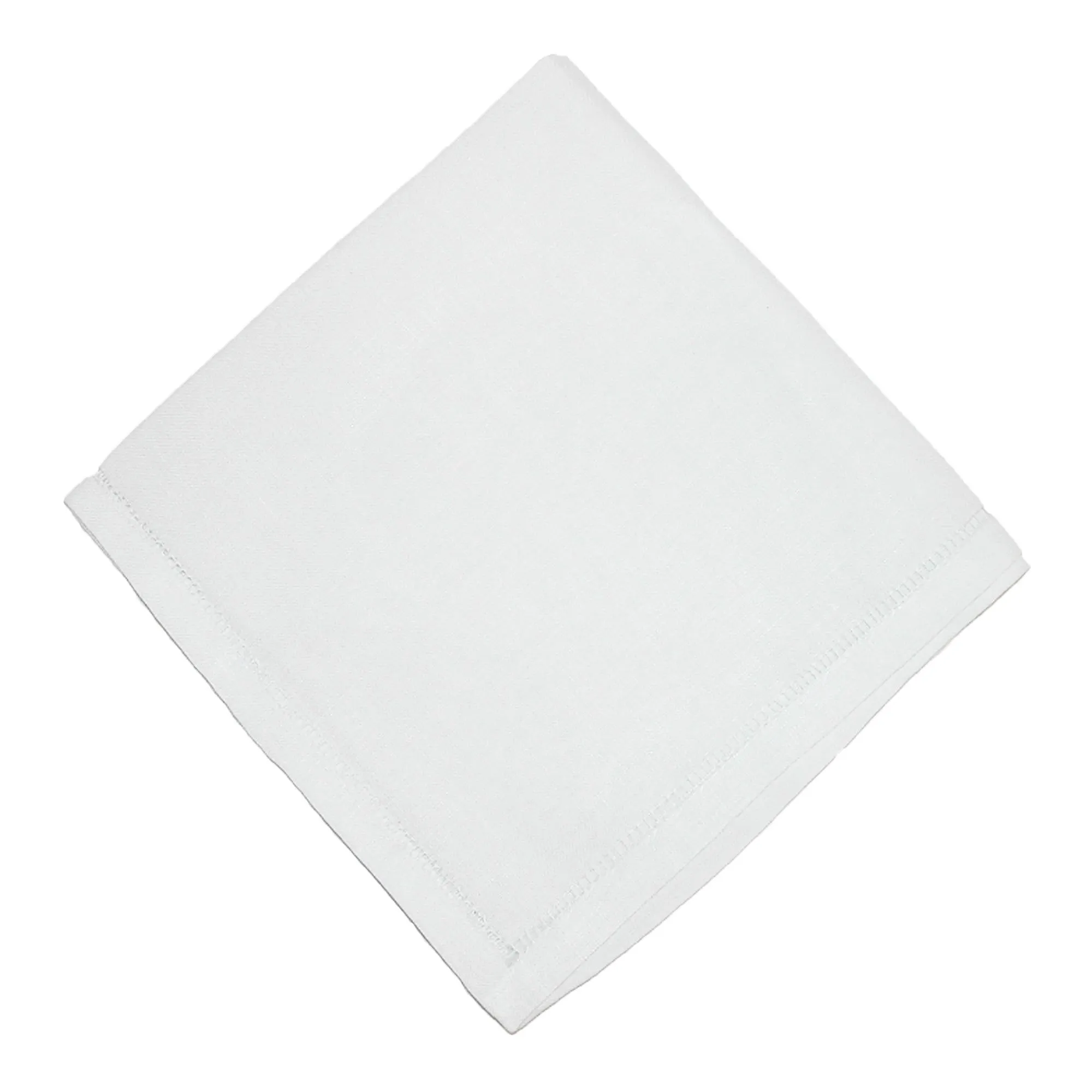 CTM® Linen Hemstitched Handkerchief