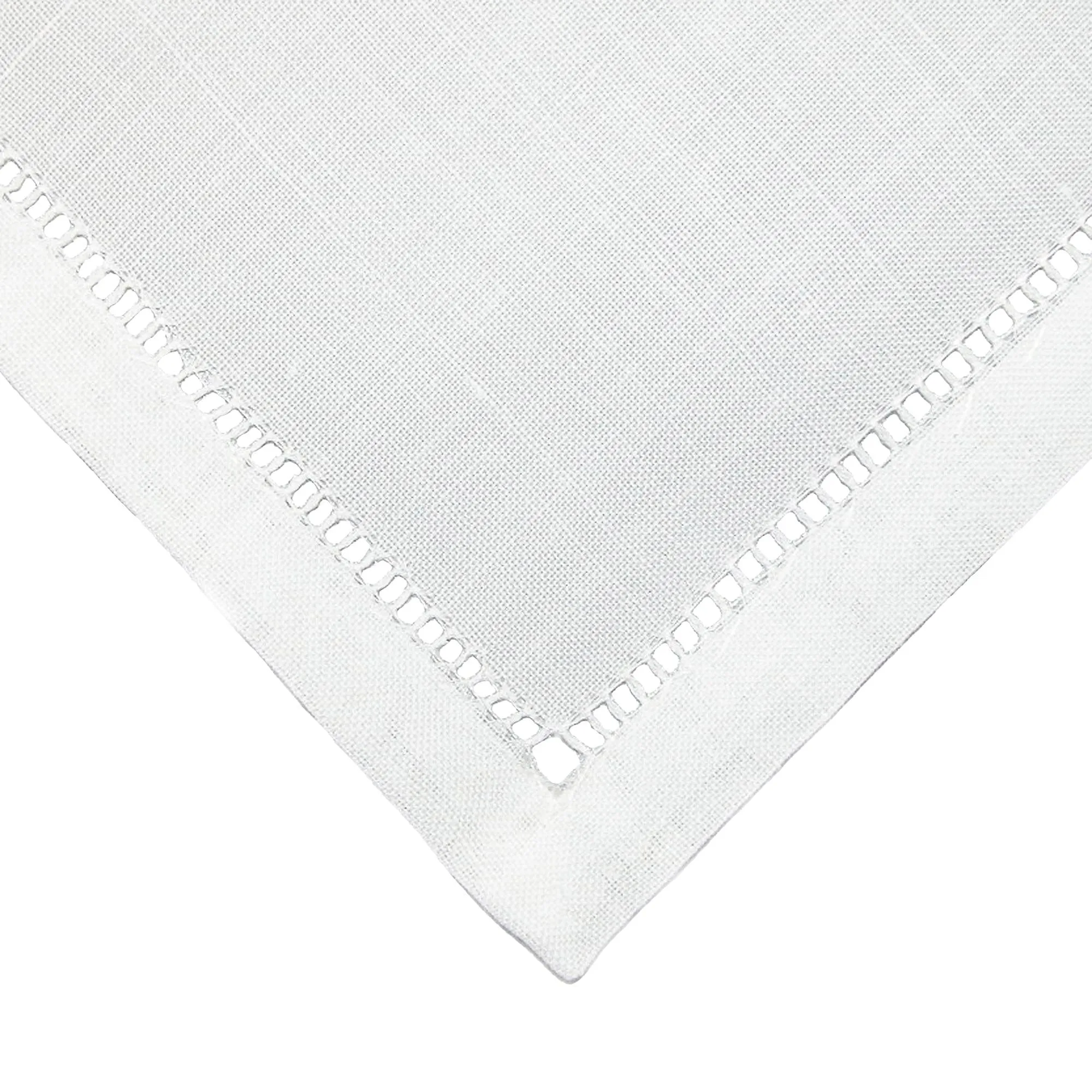 CTM® Linen Hemstitched Handkerchief