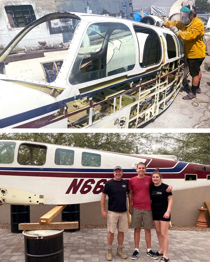 Custom Beechcraft Bonanza A36 - PLANETAGS TAIL #N6678D