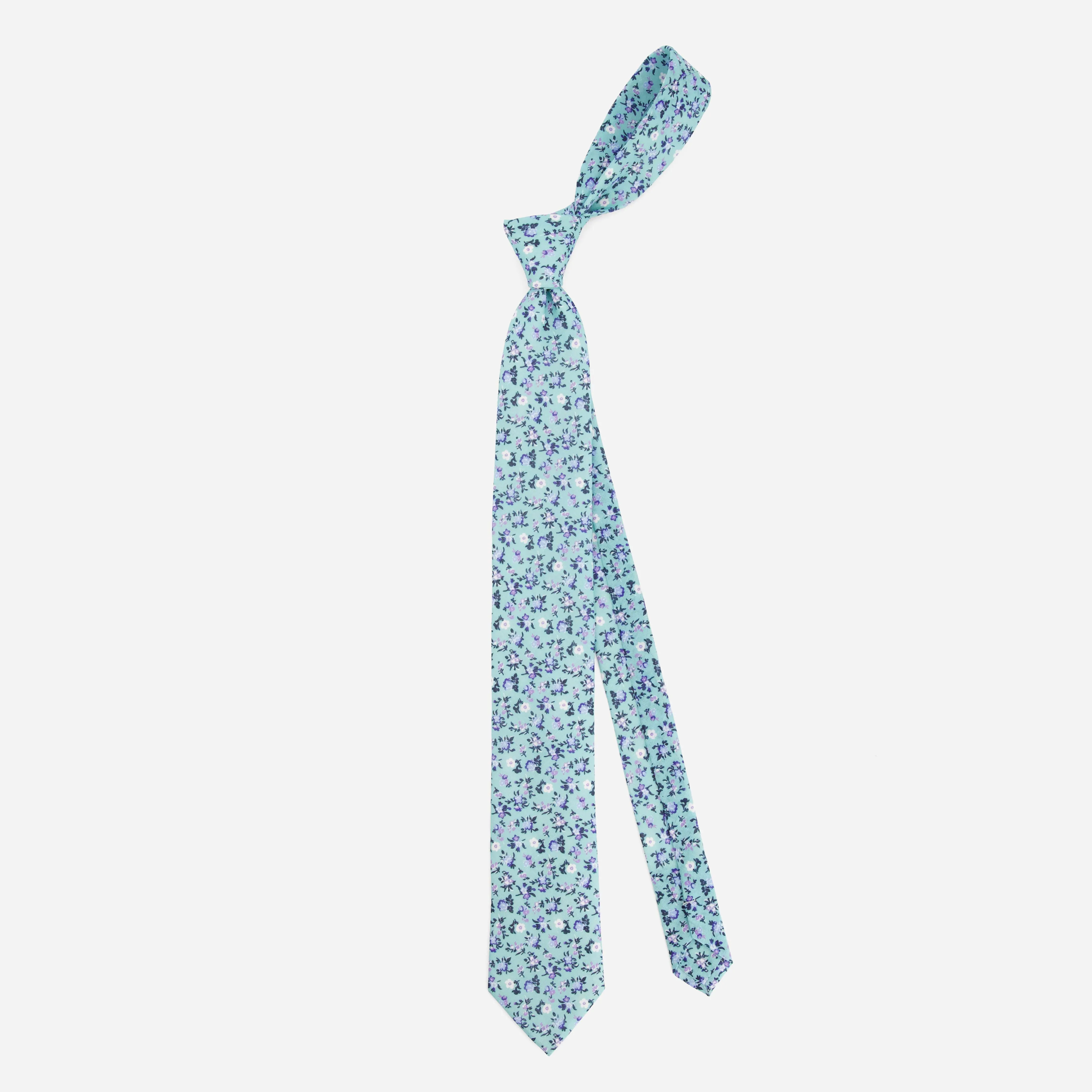 Ditzy Daisies Mint Tie