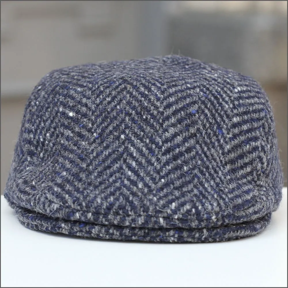 Donegal Longford Blue Tweed Cap 