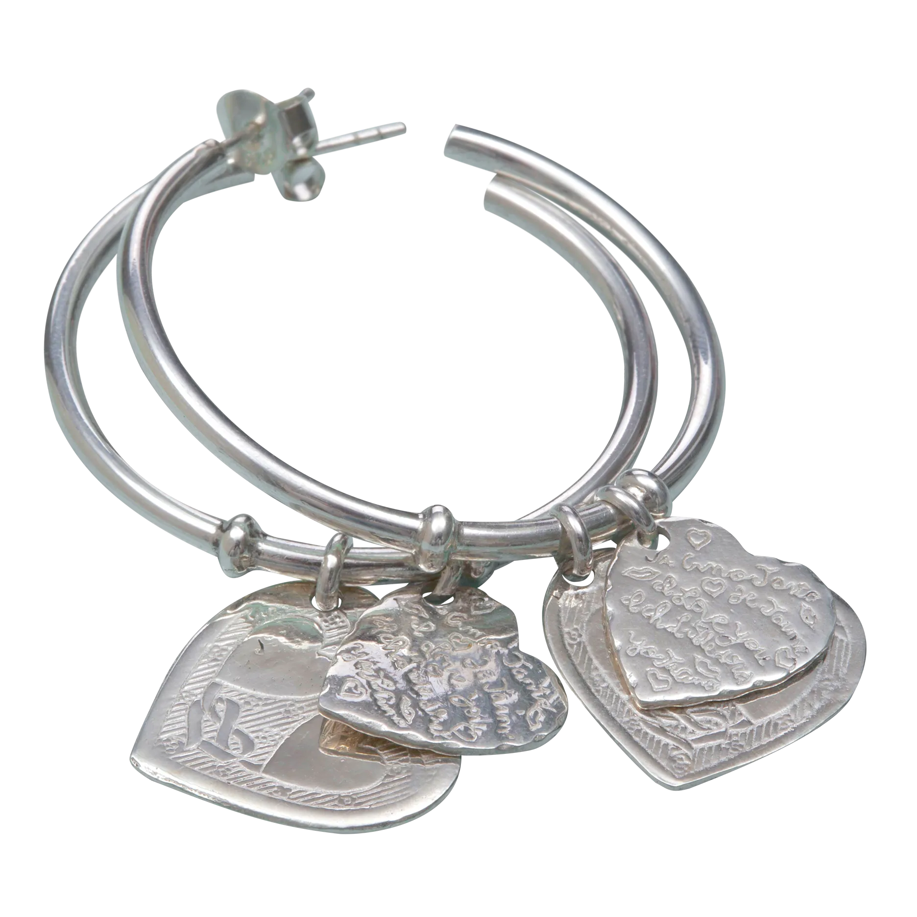 Earring Romana Hearts