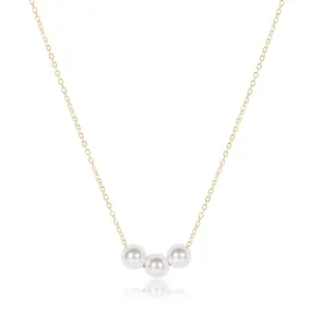 egirl 14" Necklace Gold- Joy Pearl