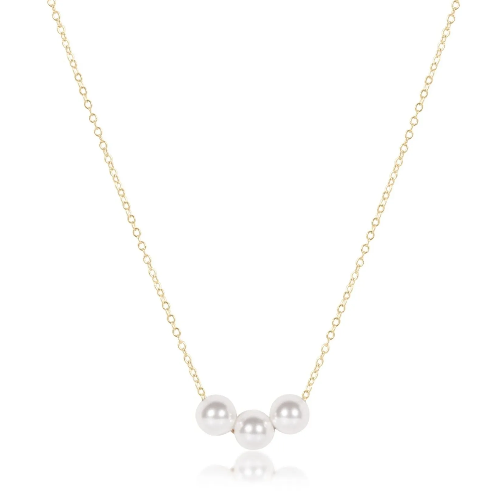egirl 14" Necklace Gold- Joy Pearl