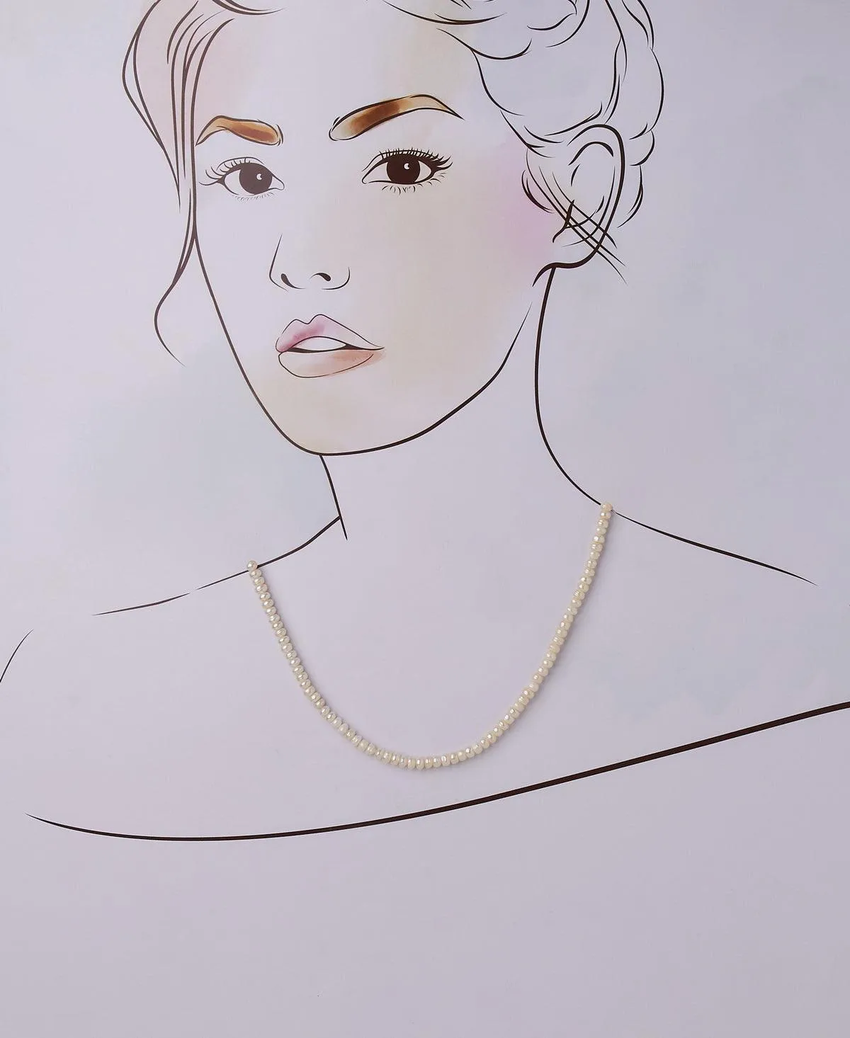 Elegant Real Pearl Necklace
