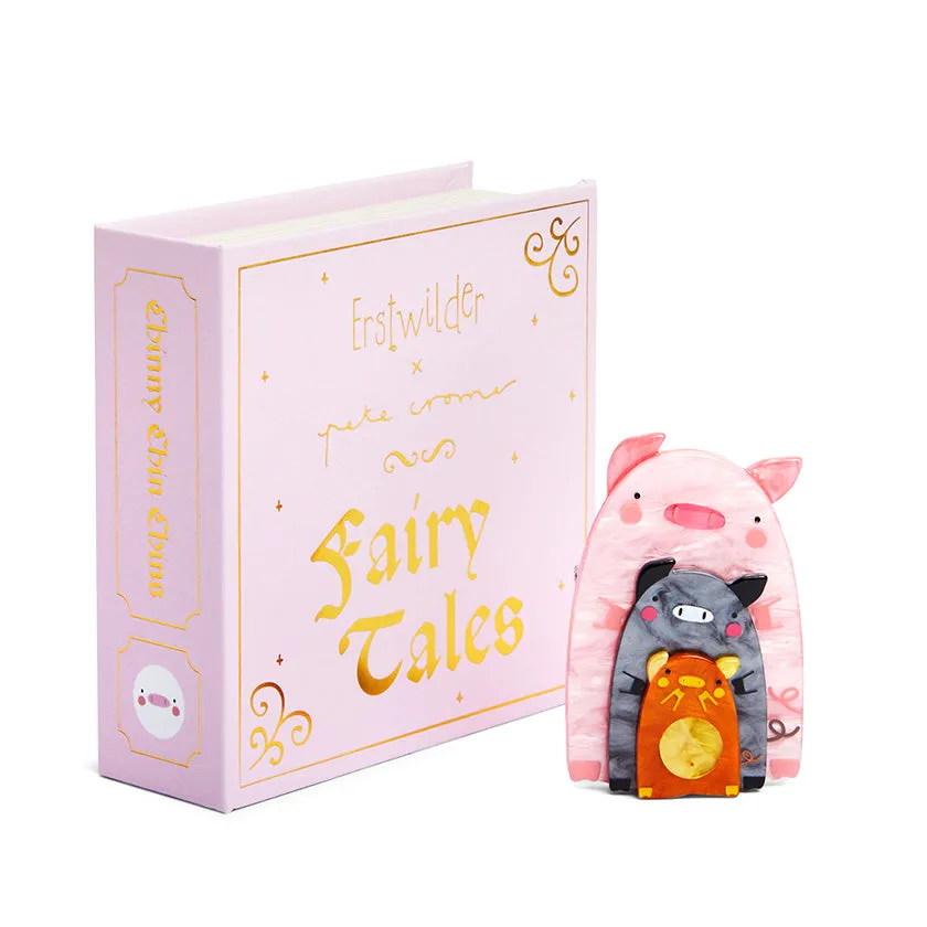 Erstwilder x Pete Cromer Fairy Tales - Chinny Chin Chins Brooch