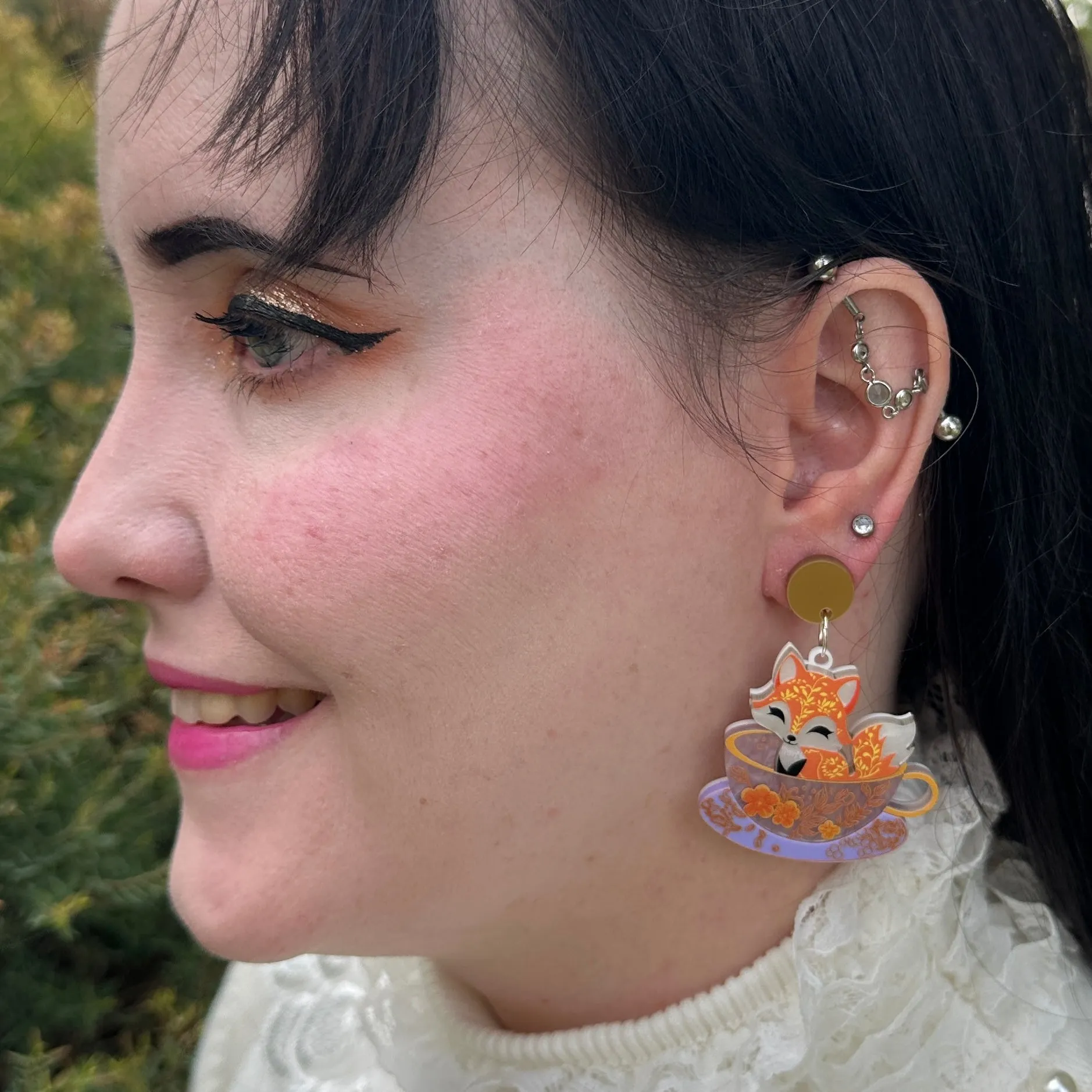 Fall whisker - earrings