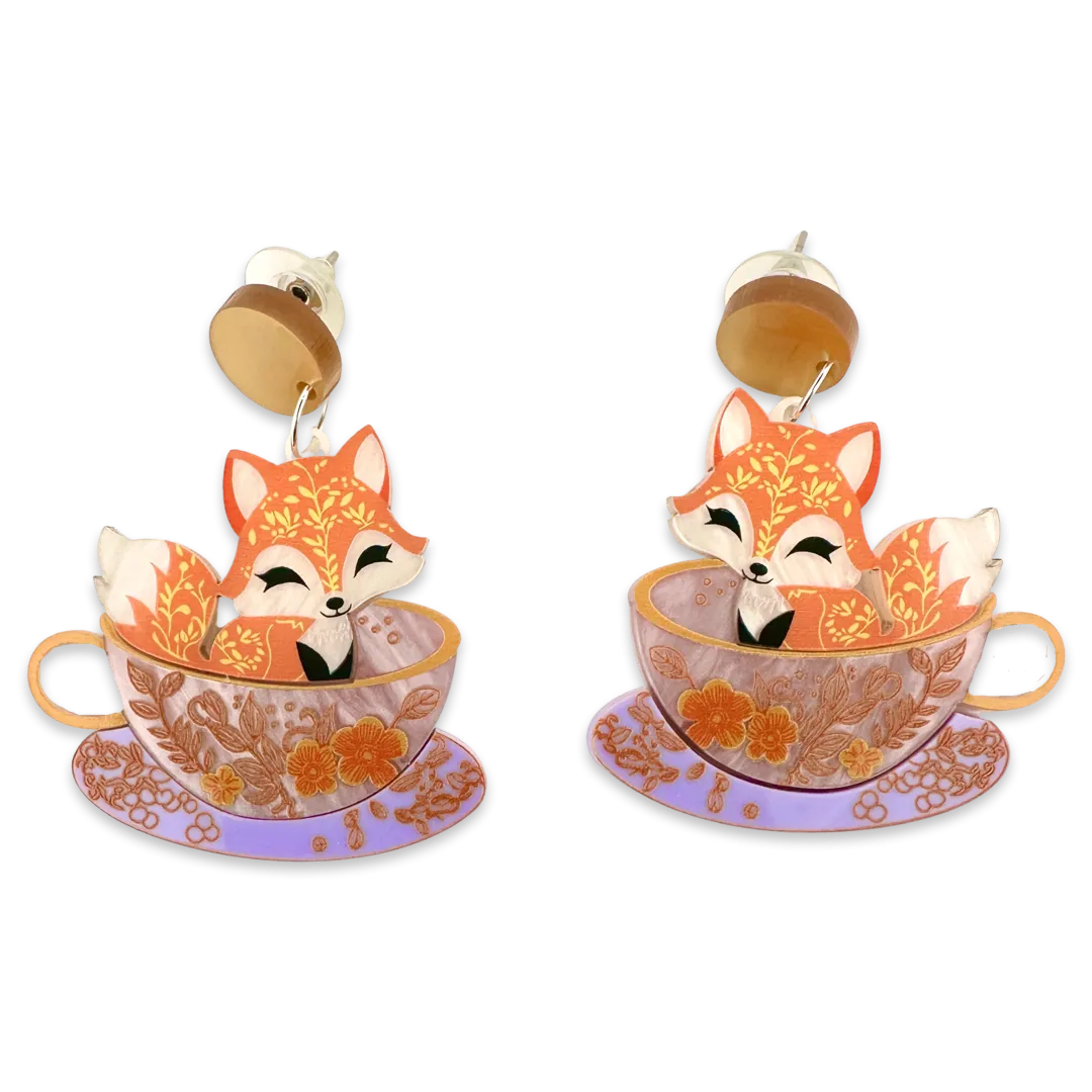 Fall whisker - earrings