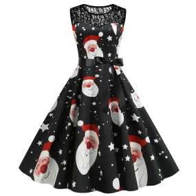 FashionSierra - 1950s Elegant Vintage Women's Dress Christmas Dresses