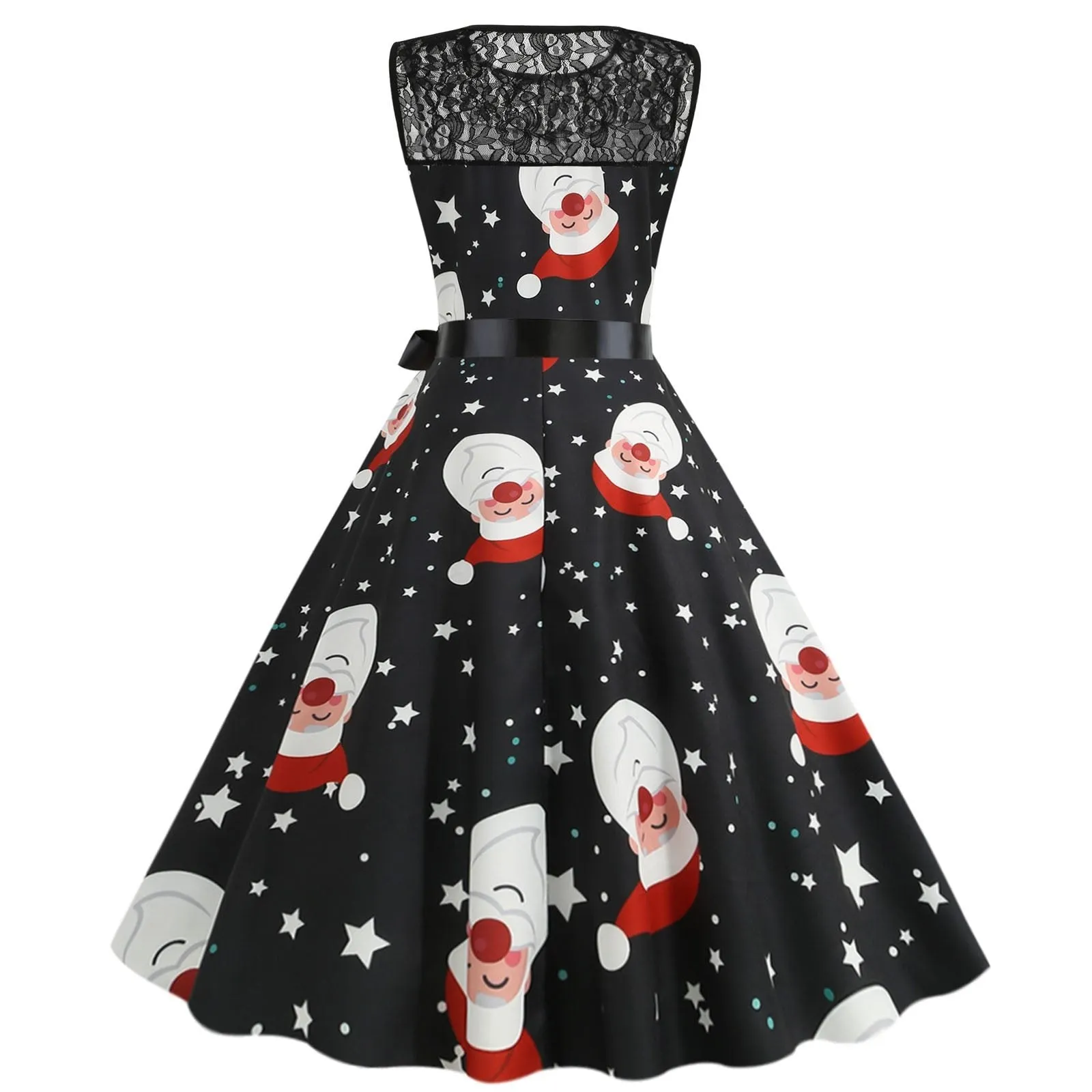 FashionSierra - 1950s Elegant Vintage Women's Dress Christmas Dresses