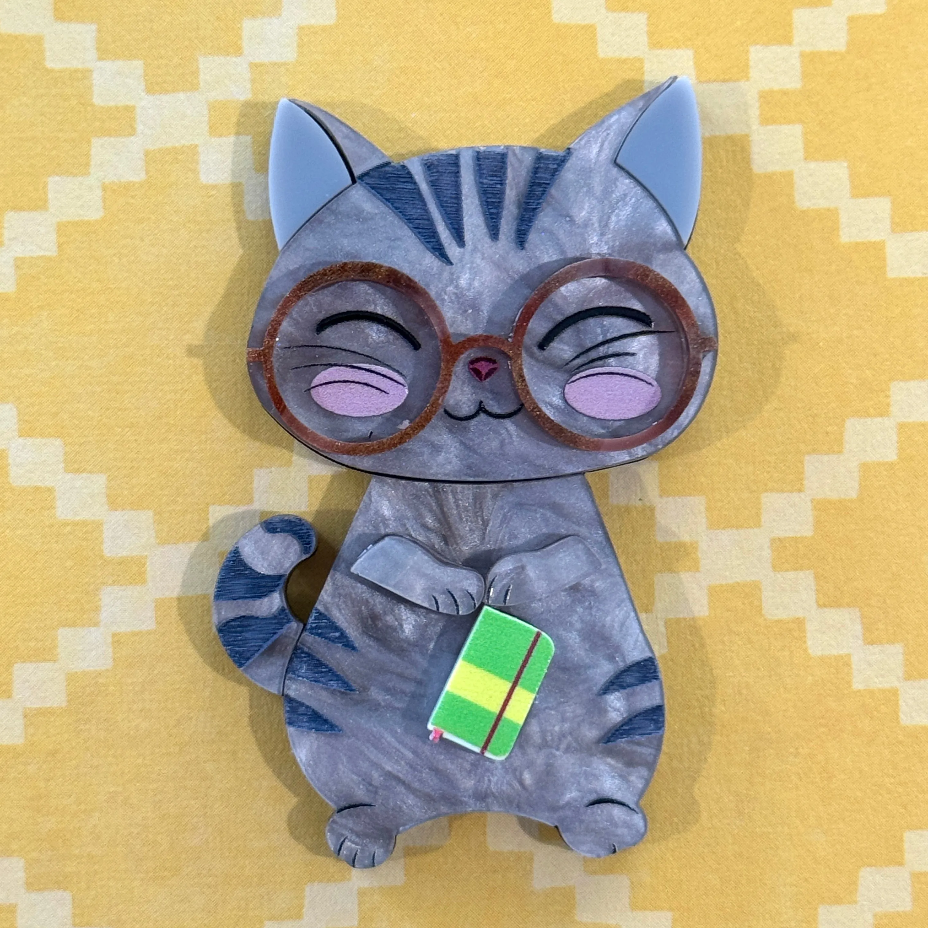 Fitzgerald the cat 🐈‍⬛ - Brooch