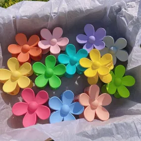 Flower Claw Clip