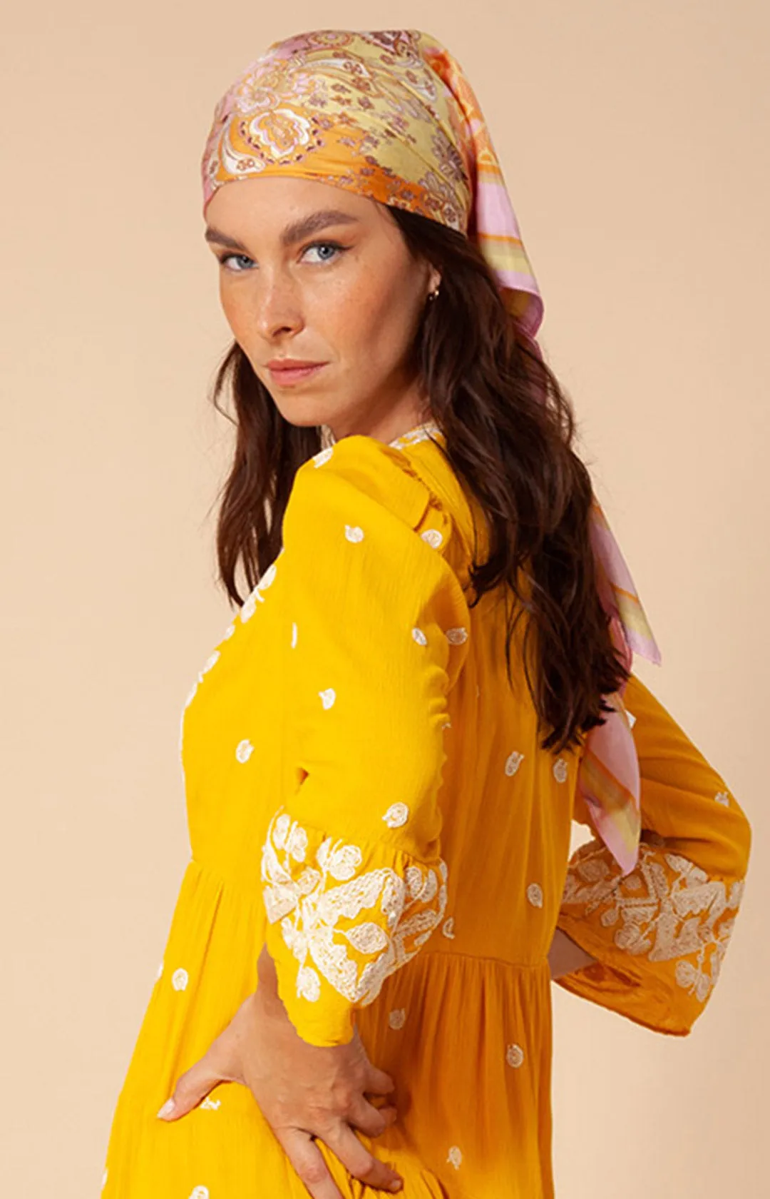 Genevieve Silk Scarf