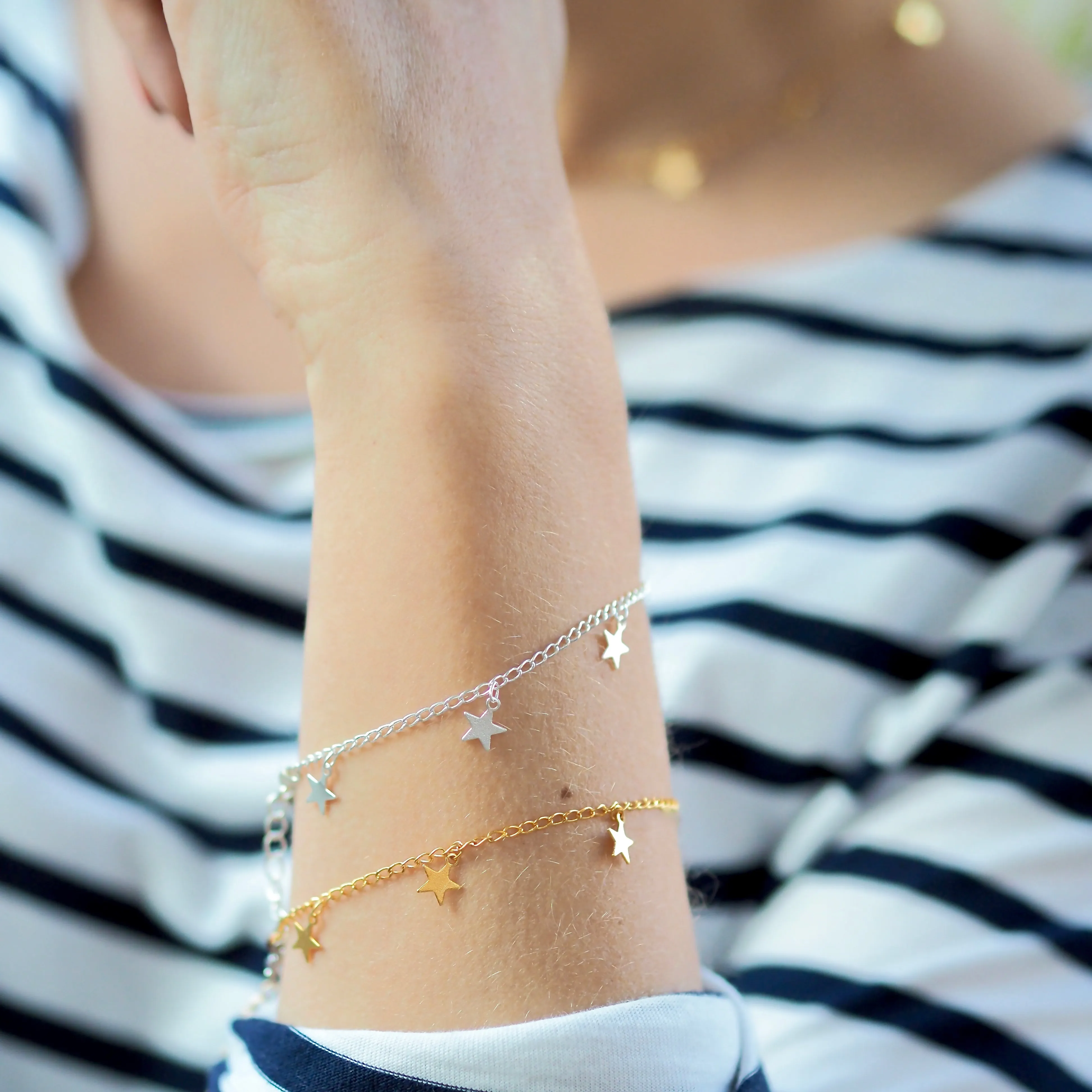 Gold Stars Bracelet